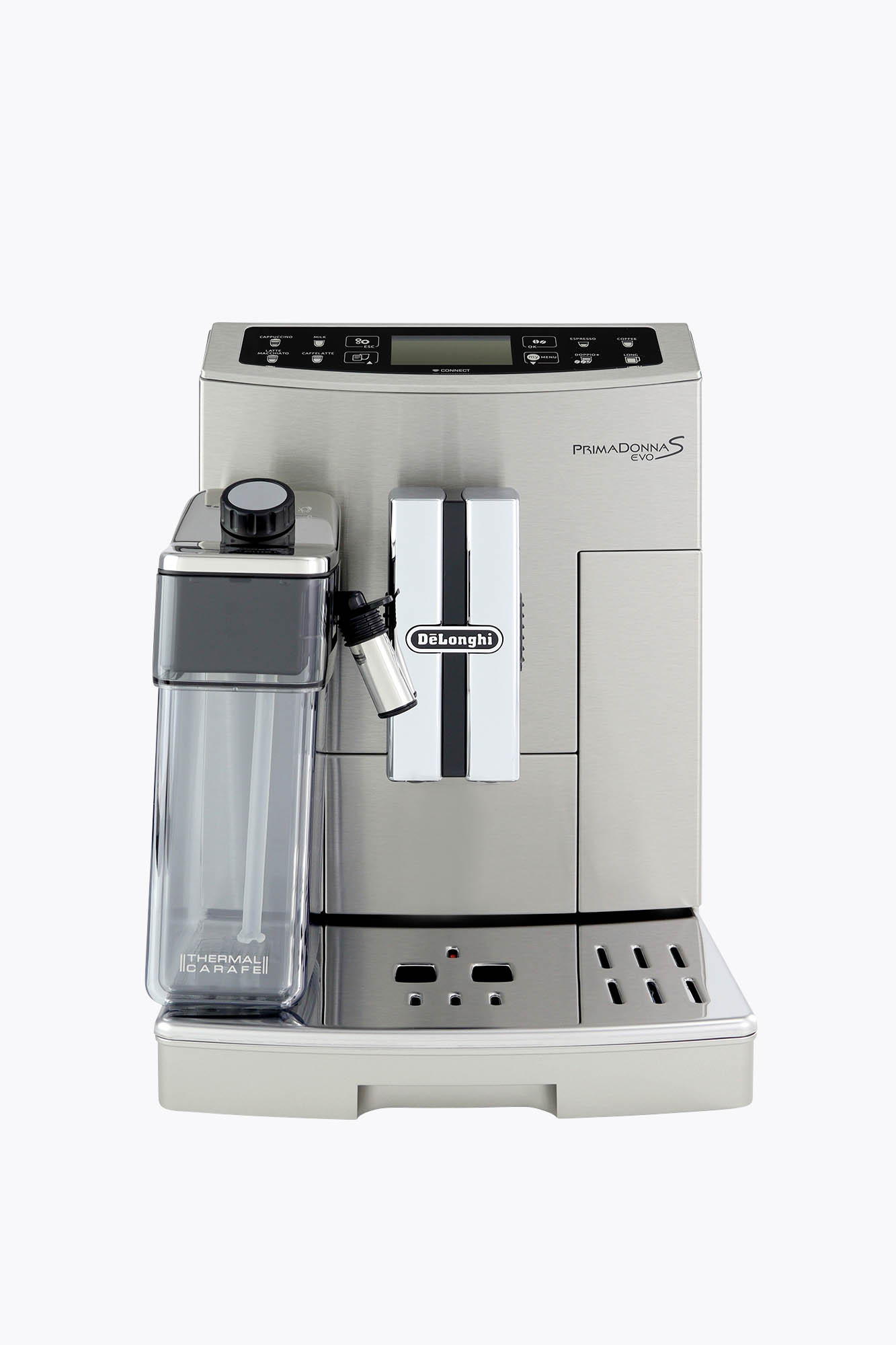 DeLonghi Primadonna ECAM 510.55.MS Evo Kaffeevollautomat, Edelstahl