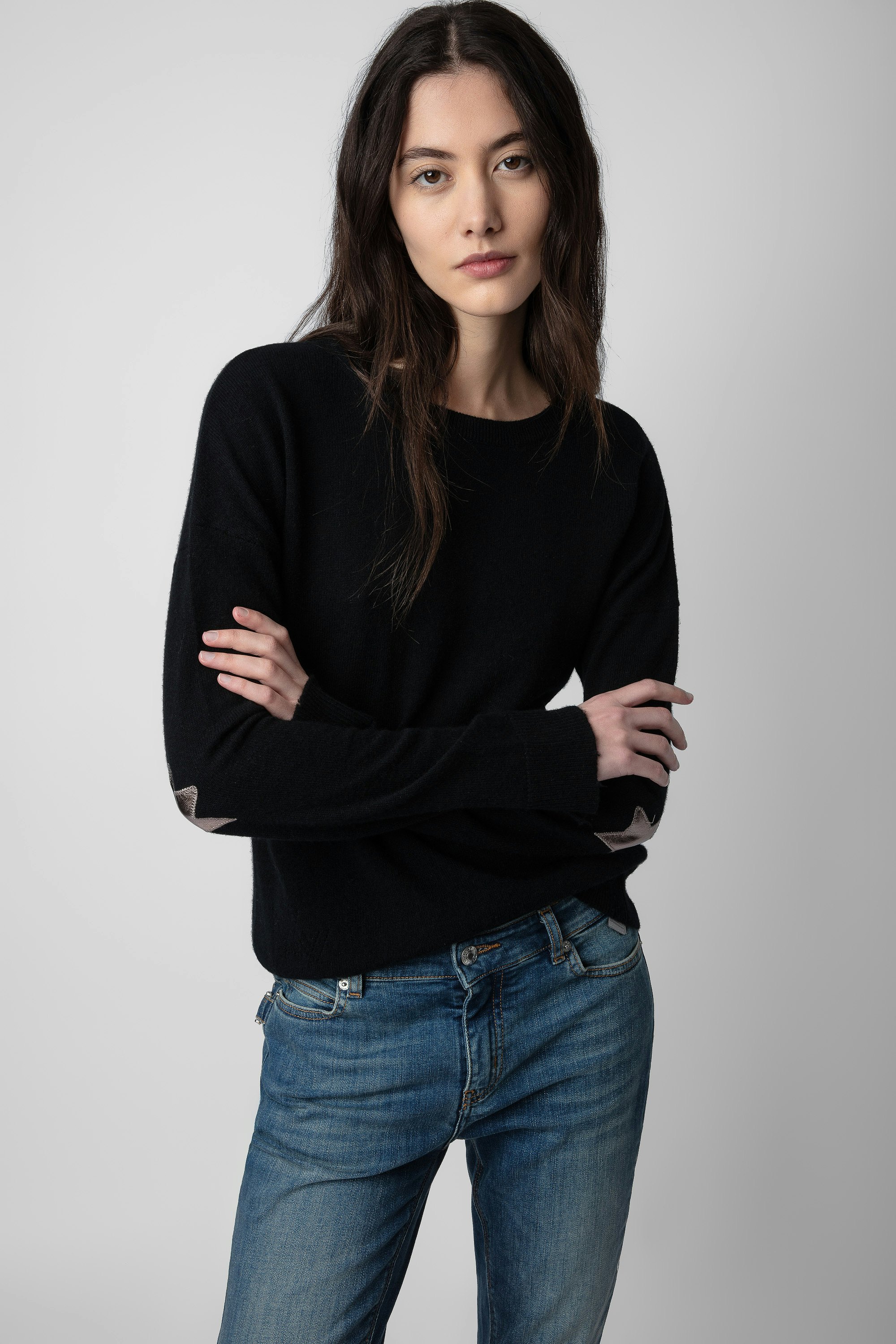 Pull Cici Patch Cachemire