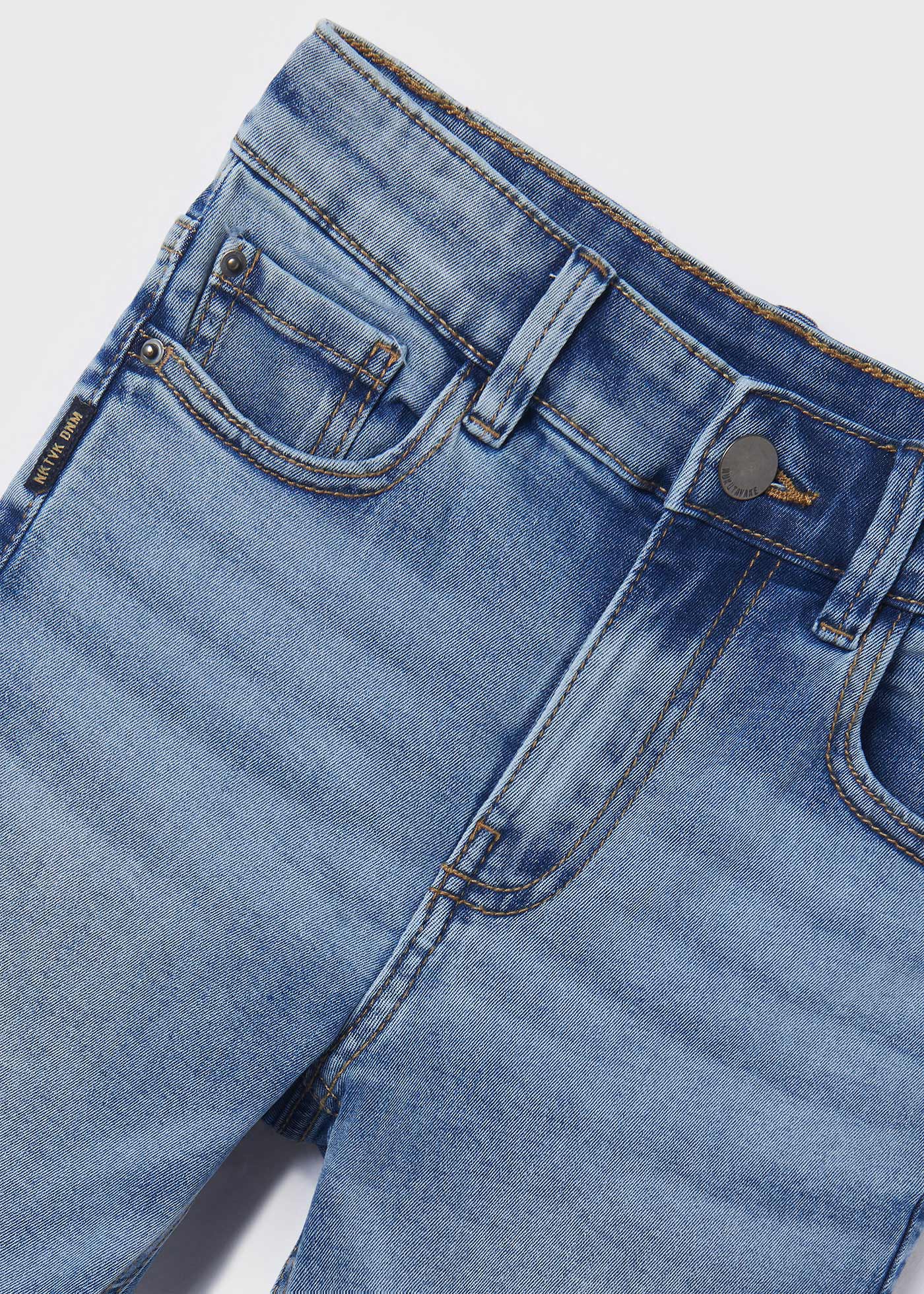 Calções jeans básicos para meninos