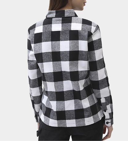 Dickies Hemd - New Sacramento - Schwarz/Weiß gestreift