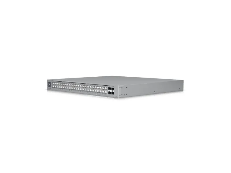 Ubiquiti UniFi Pro Max 48 PoE - Switch - L3 - Administreret - 16 x 1/2.5G (8 PoE , 8 PoE  )   32 x 10/100/1000 (24 PoE , 8 PoE  )   4 x 10 Gigabit SFP  - monterbar på stativ - PoE   (720 W)