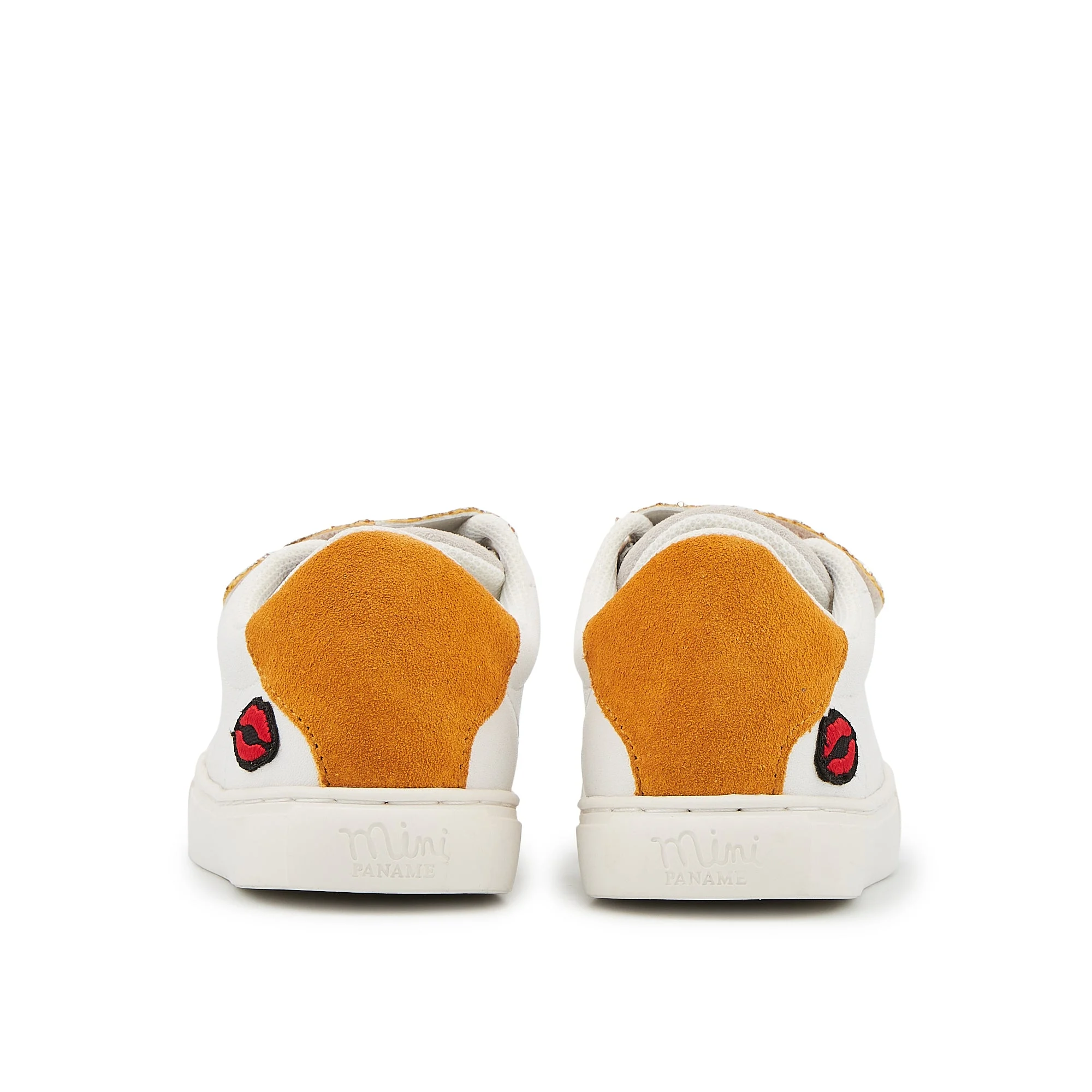 MINI EDITH J'ADORE PAPI - Sneakers en cuir | Blanc