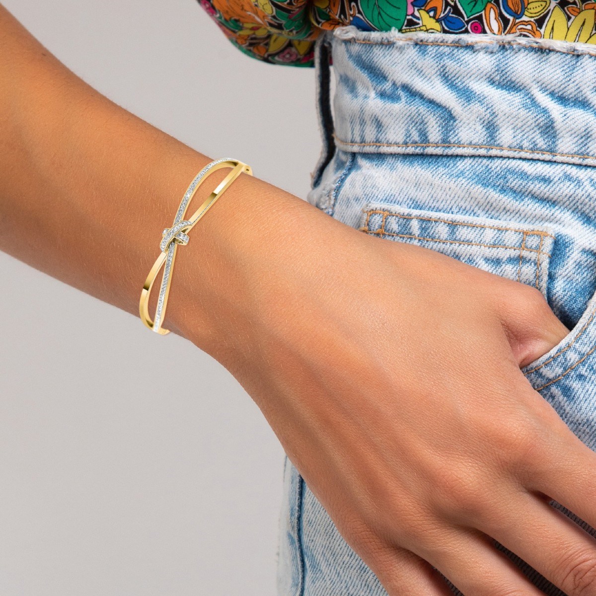 Bracelet en acier inoxydable par SC Bohème