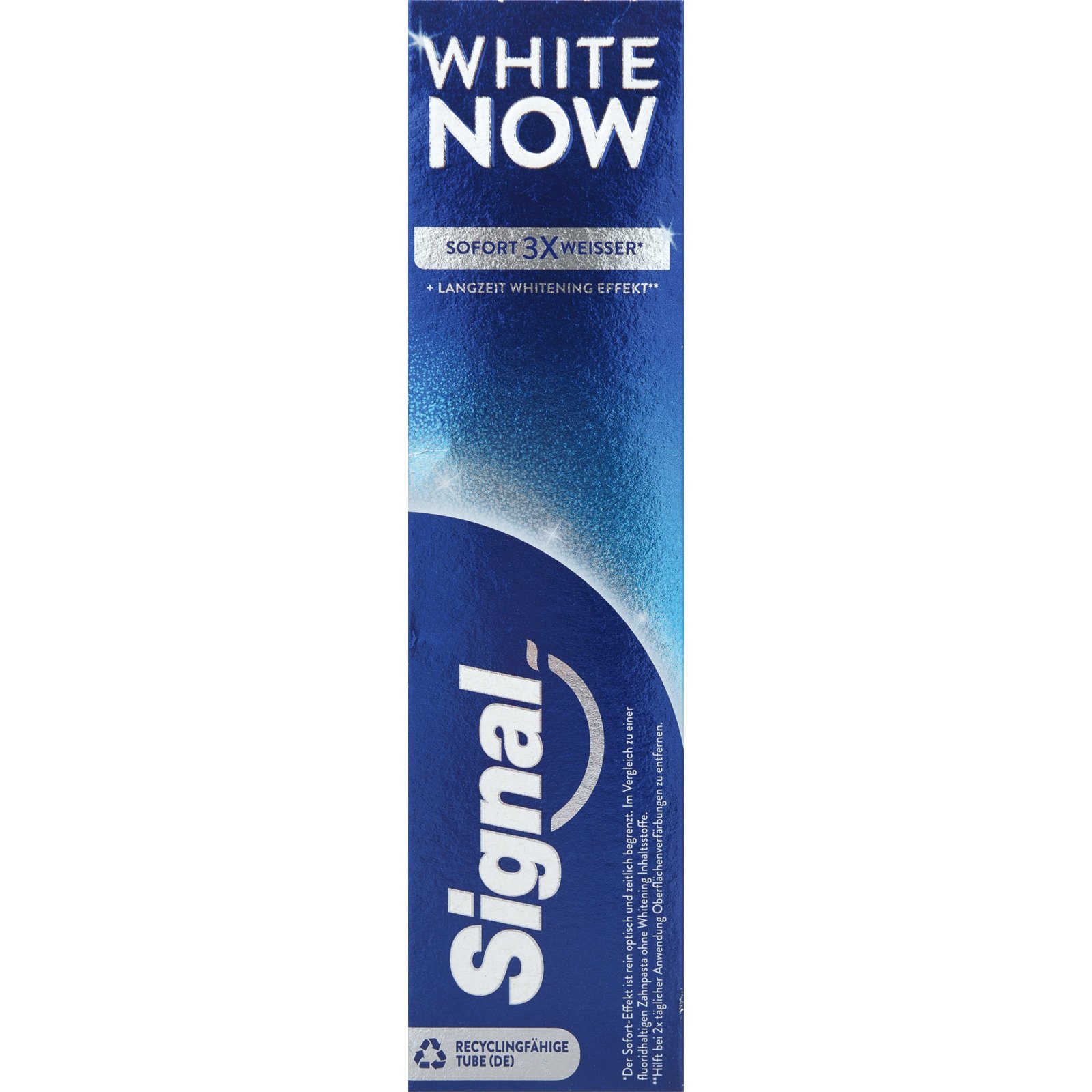 Signal Zahnpasta White Now 3 x 75 ml