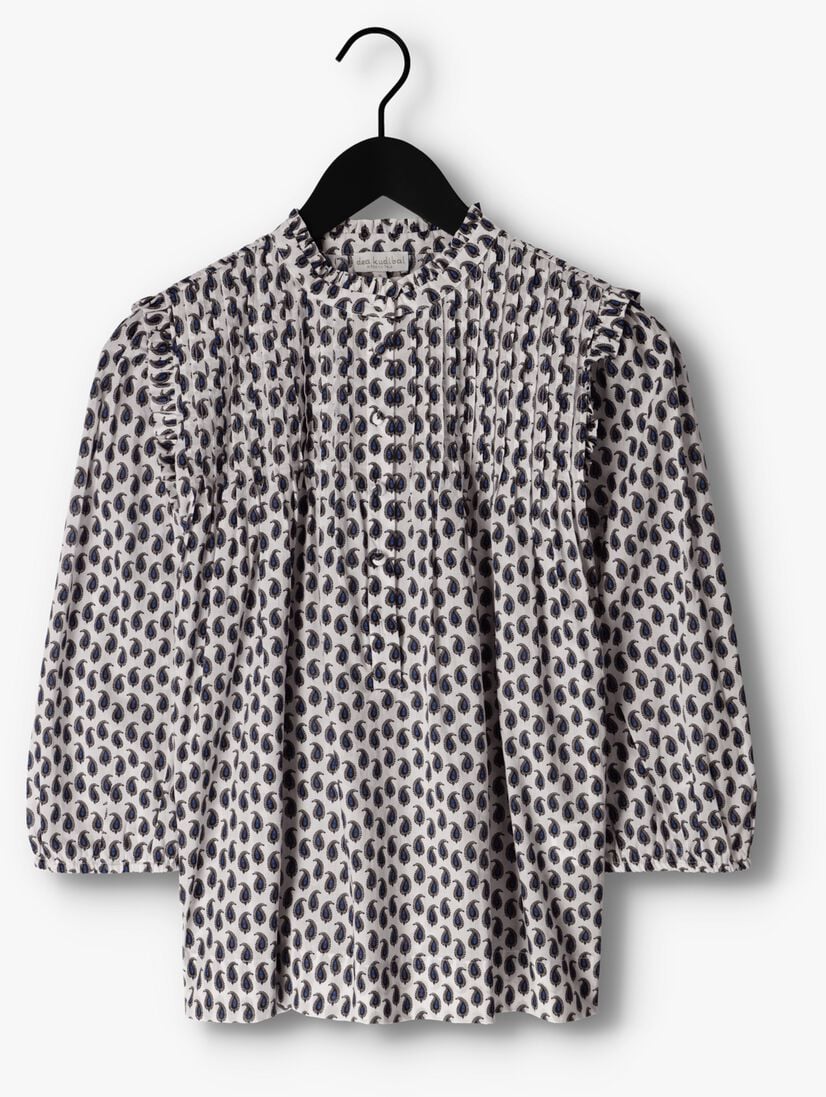 DEA KUDIBAL grijze dea kudibal blouse line ns (co)