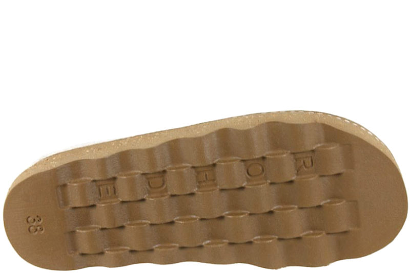 ROHDE HJEMMESKO I BEIGE FILT