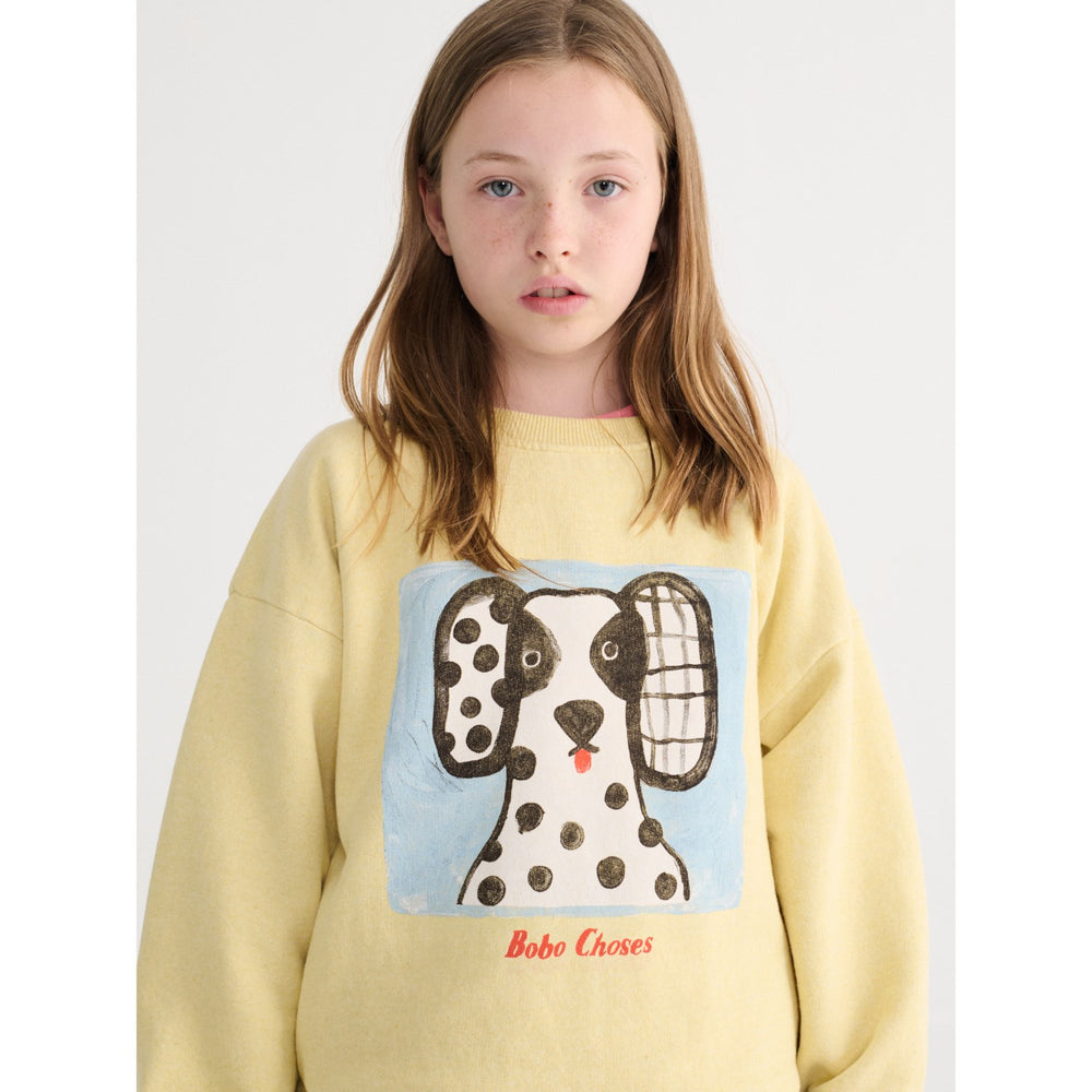 Køb Bobo Choses Yellow Van Dog Sweatshirt
