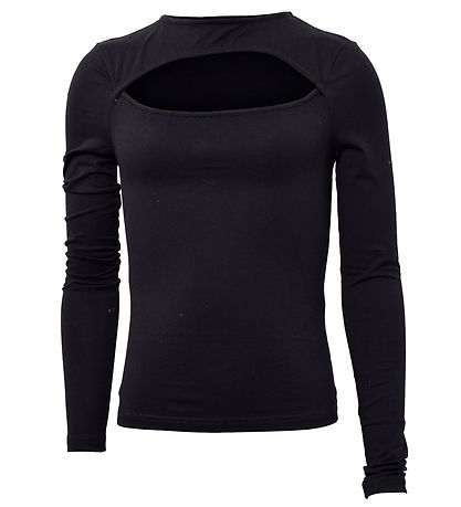 Hound Bluse - Cutout Top - Blåck