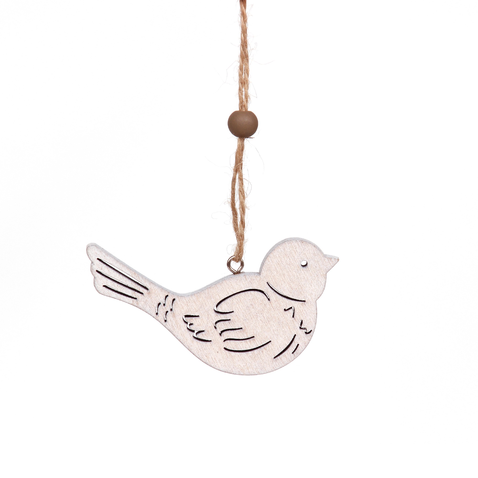 Aufhänger 'Vogel', Holz, B 8 cm, H 4,5 cm von fischer's lagerhaus