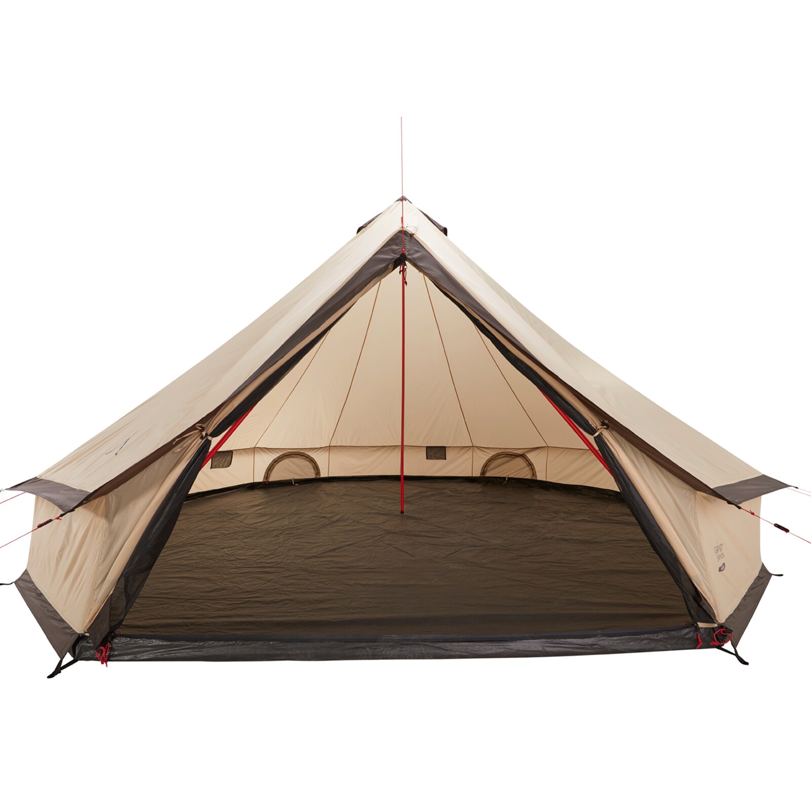 GRAND CANYON Indiana 10 Personen Rund Zelt Familien Gruppenzelt Tipi Wigwam Groß Farbe: Mojave Desert