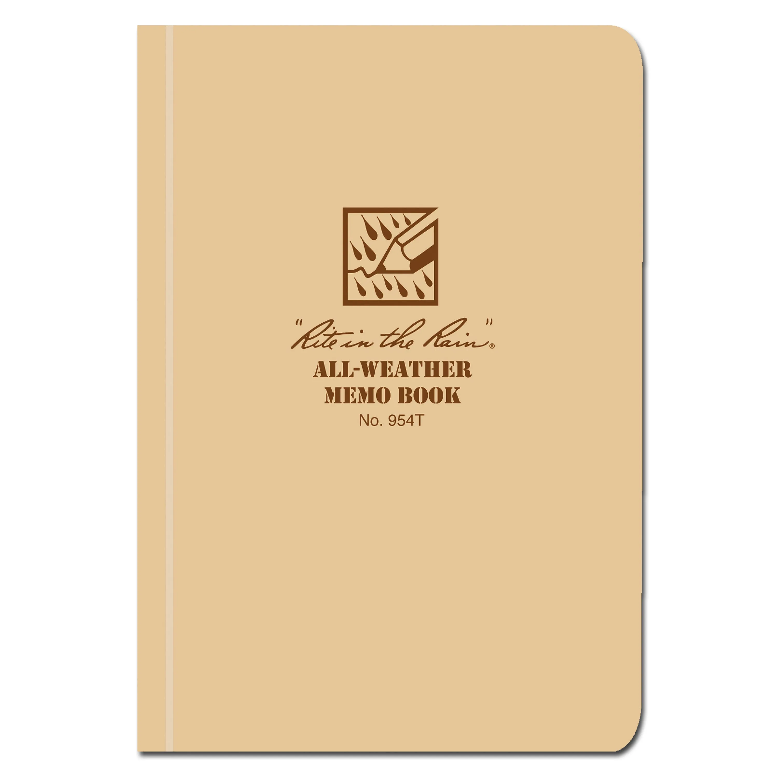 Rite in the Rain -  Rite in the Rain Tactical Memo Book khaki 954T