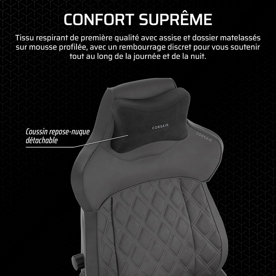 Corsair TC500 Luxe - Shadow