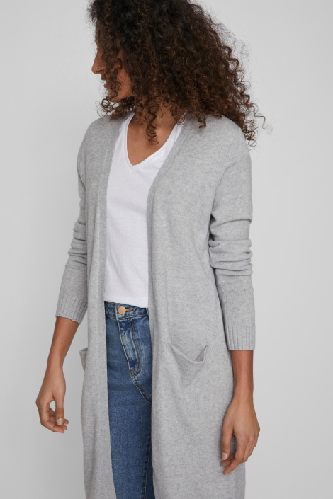 Vila grijze dames vest