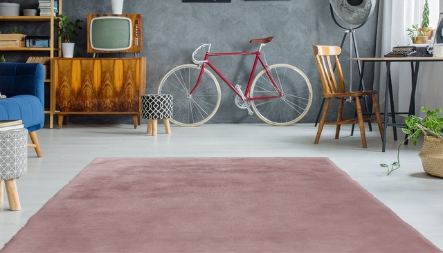 Arte Espina Fellteppich »Rabbit 100« rechteckig 45 mm Höhe Kunstfell, Kaninchenfell-Haptik, supersoft, Hochflorteppich