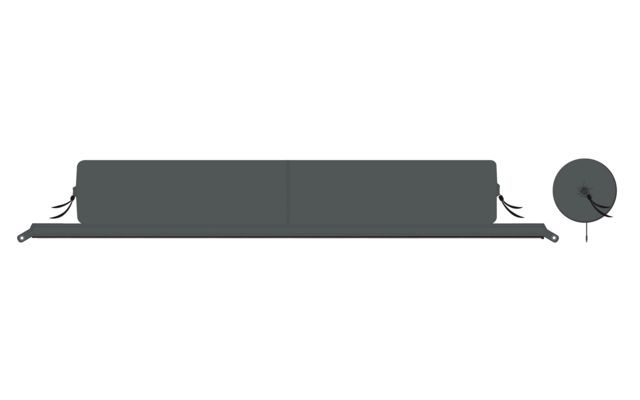 Bent Kissenrolle Zip-XL Lounger