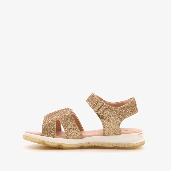 Blue Box meisjes sandalen goud met glitters
