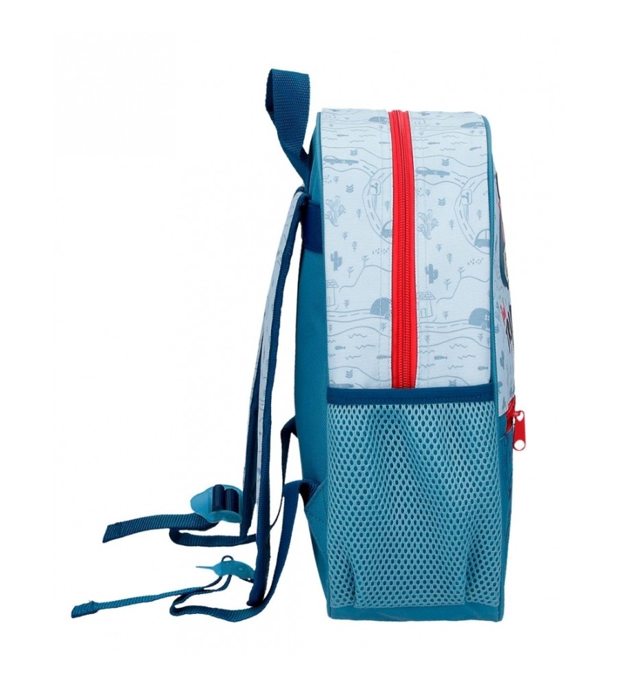 Disney Mochila Mickey Road Trip 33cm azul