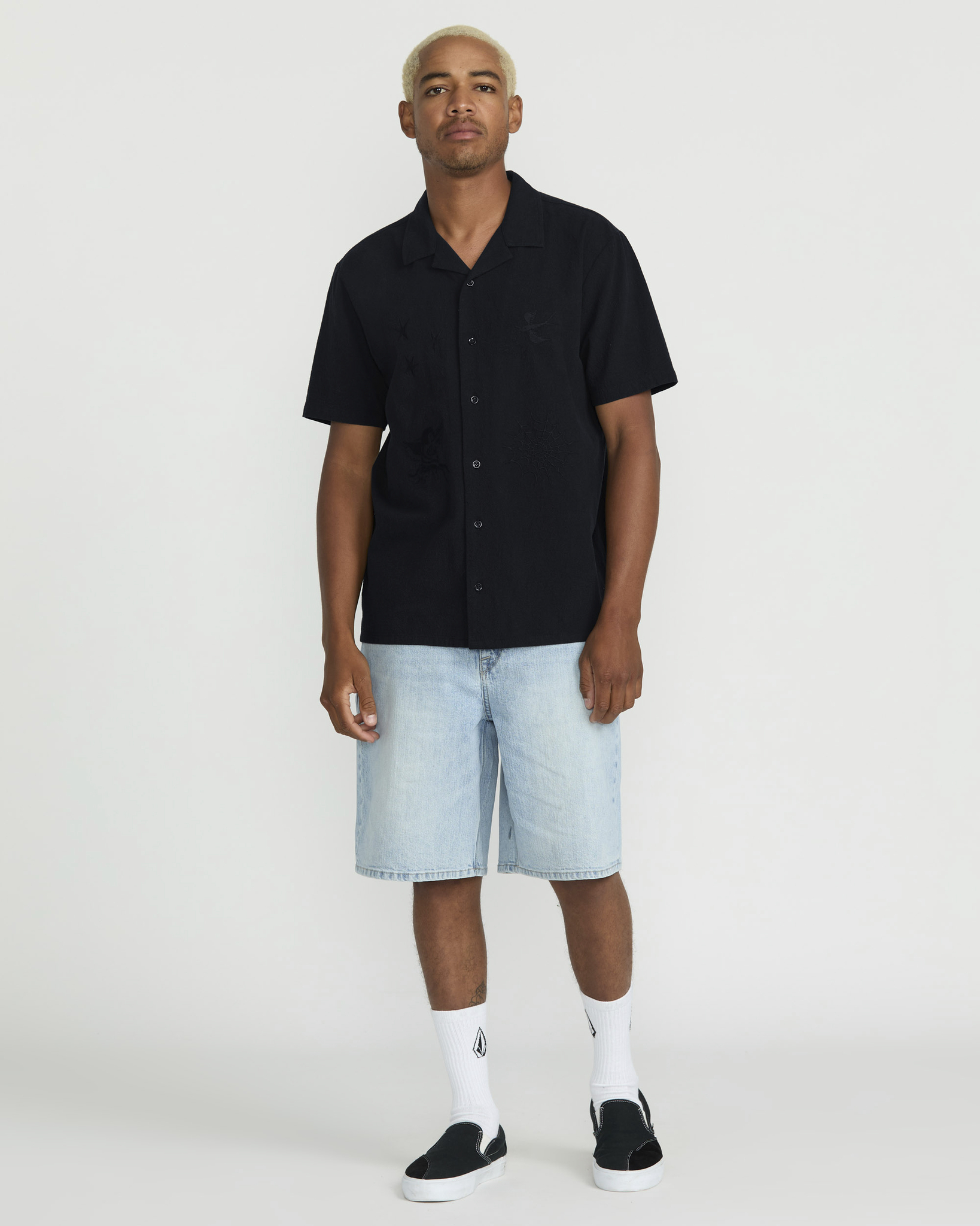 Volcom FA Seth Conboy Woven SS Black