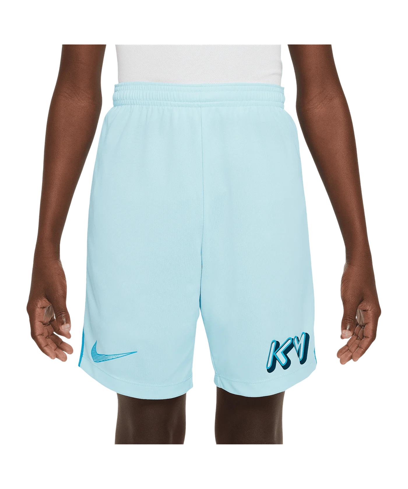Nike Kylian Mbappe Academy 23 Short Kids Blau F474