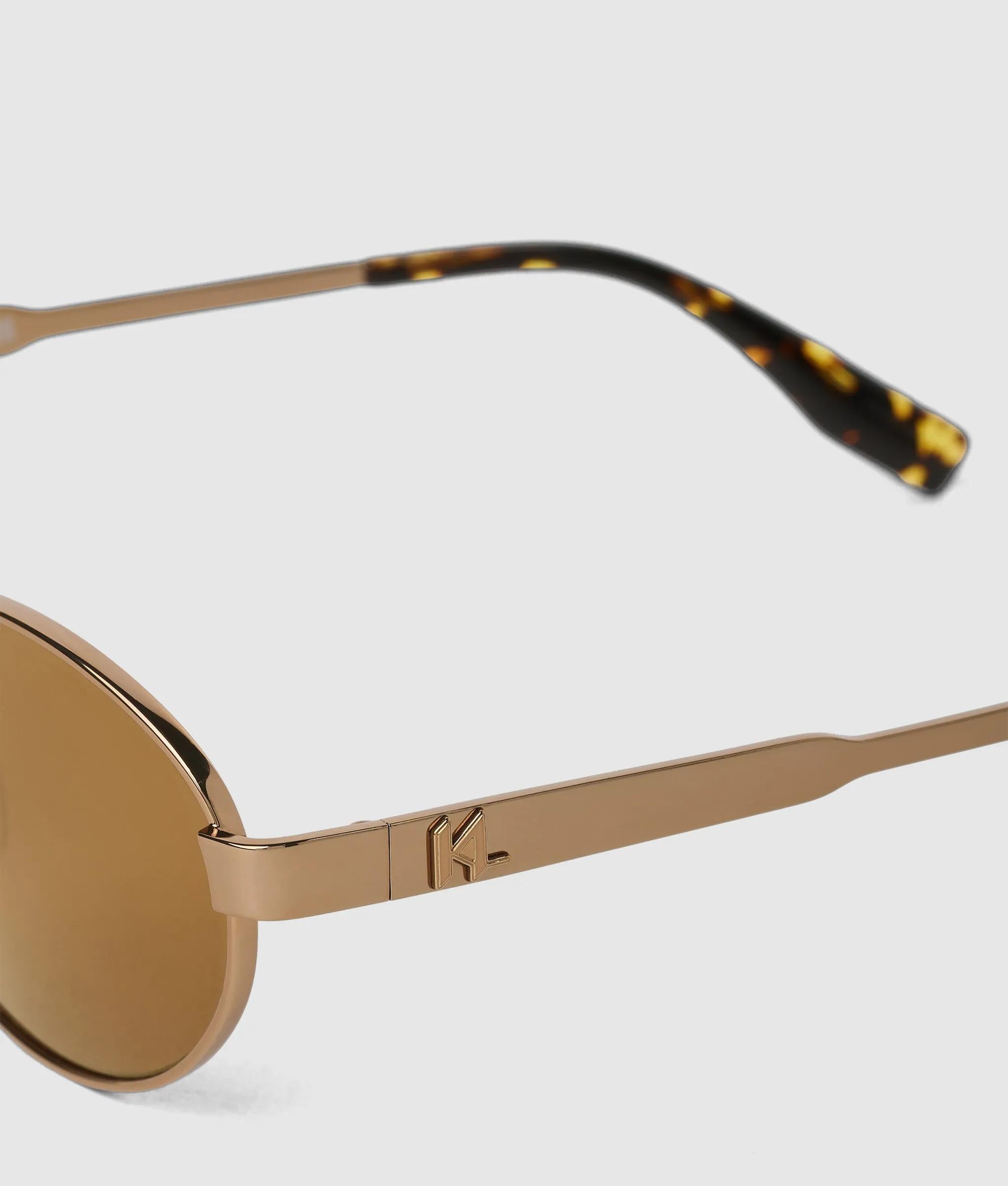 Ovale zonnebrillen met monogram