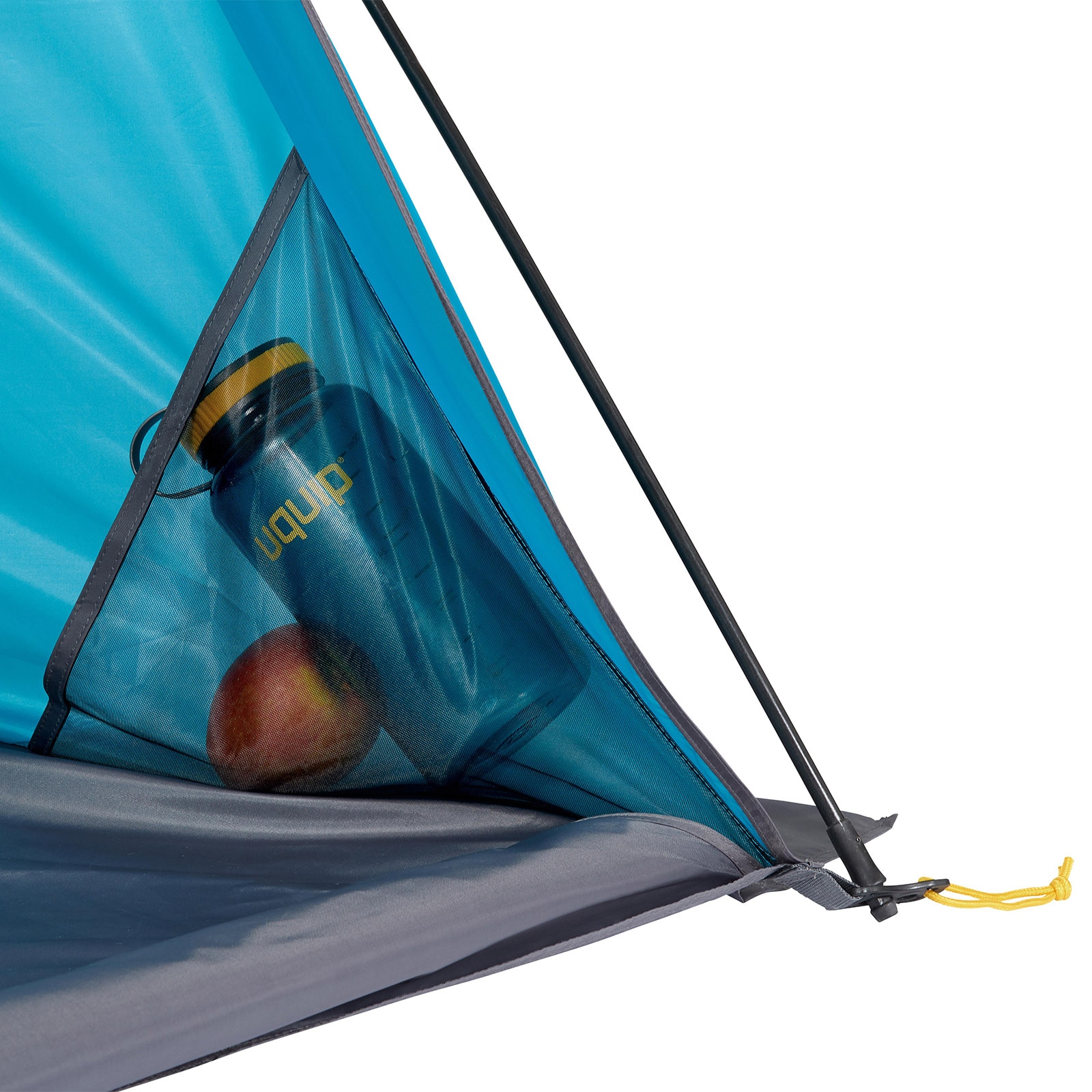 UQUIP Automatik Strandmuschel Speedy XL Strandzelt Reise Wind Sonnen Schutz UV50 Farbe: Petrol/grey