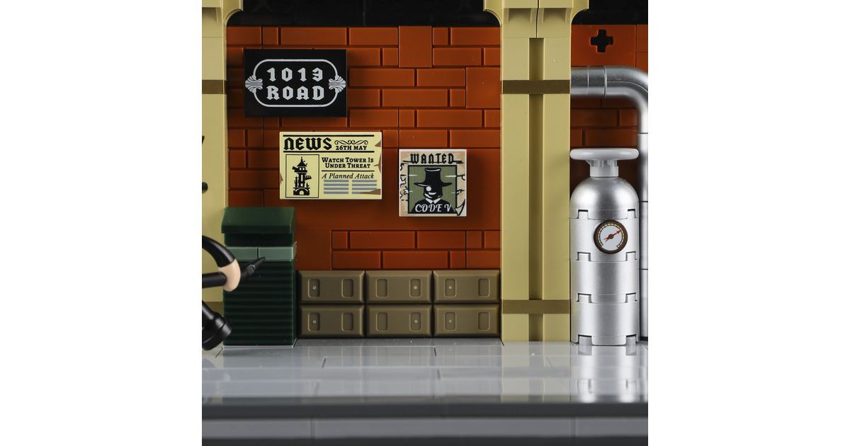 LumibricksSteampunk World - Steampunk Motorcycle Pursuit Constructiespeelgoed  (F9067)
