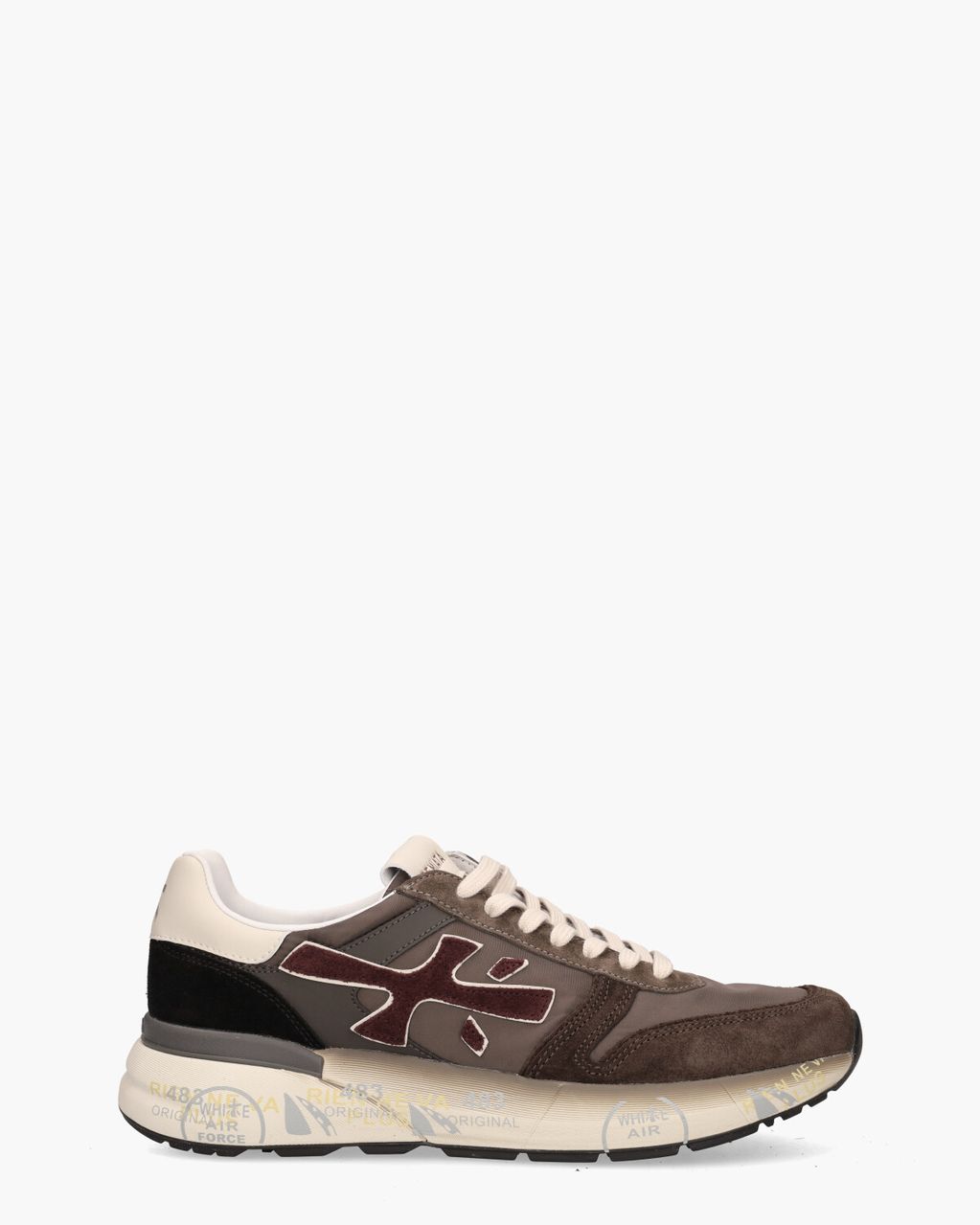Premiata Mick 7714 Bruin/Multicolor Herensneakers