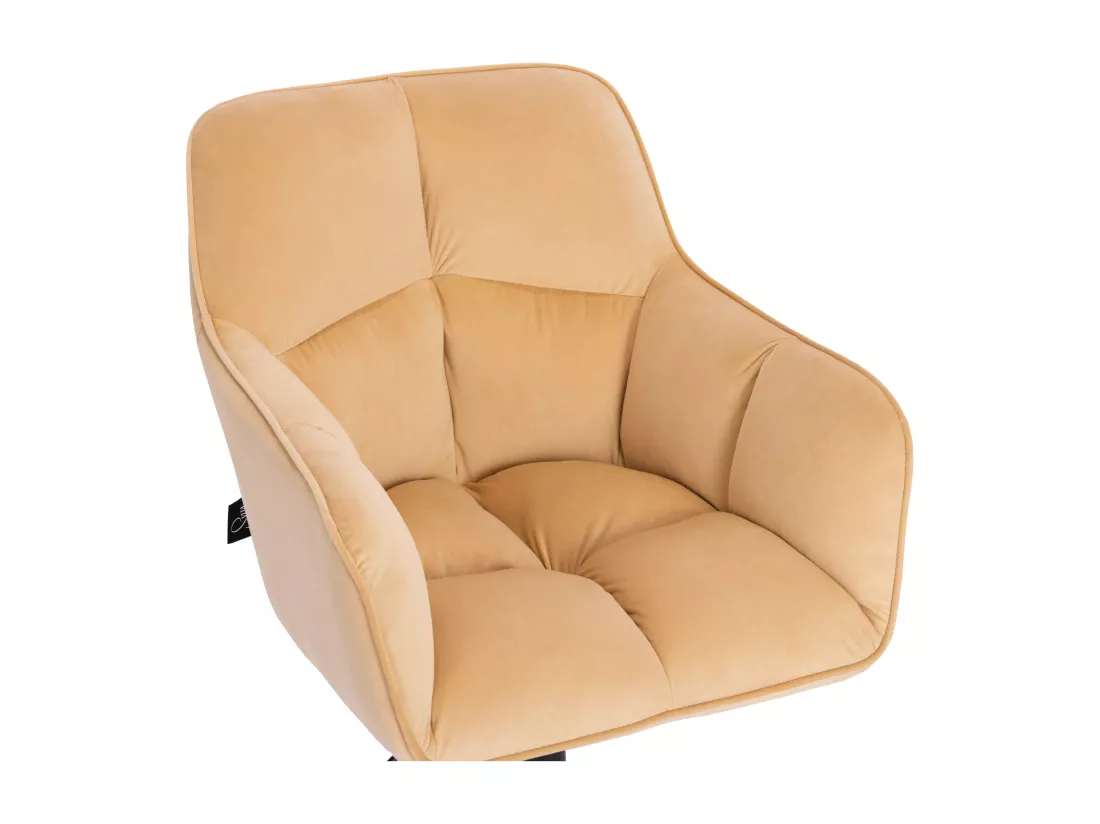 Chaise de bureau avec accoudoirs réglable en hauteur