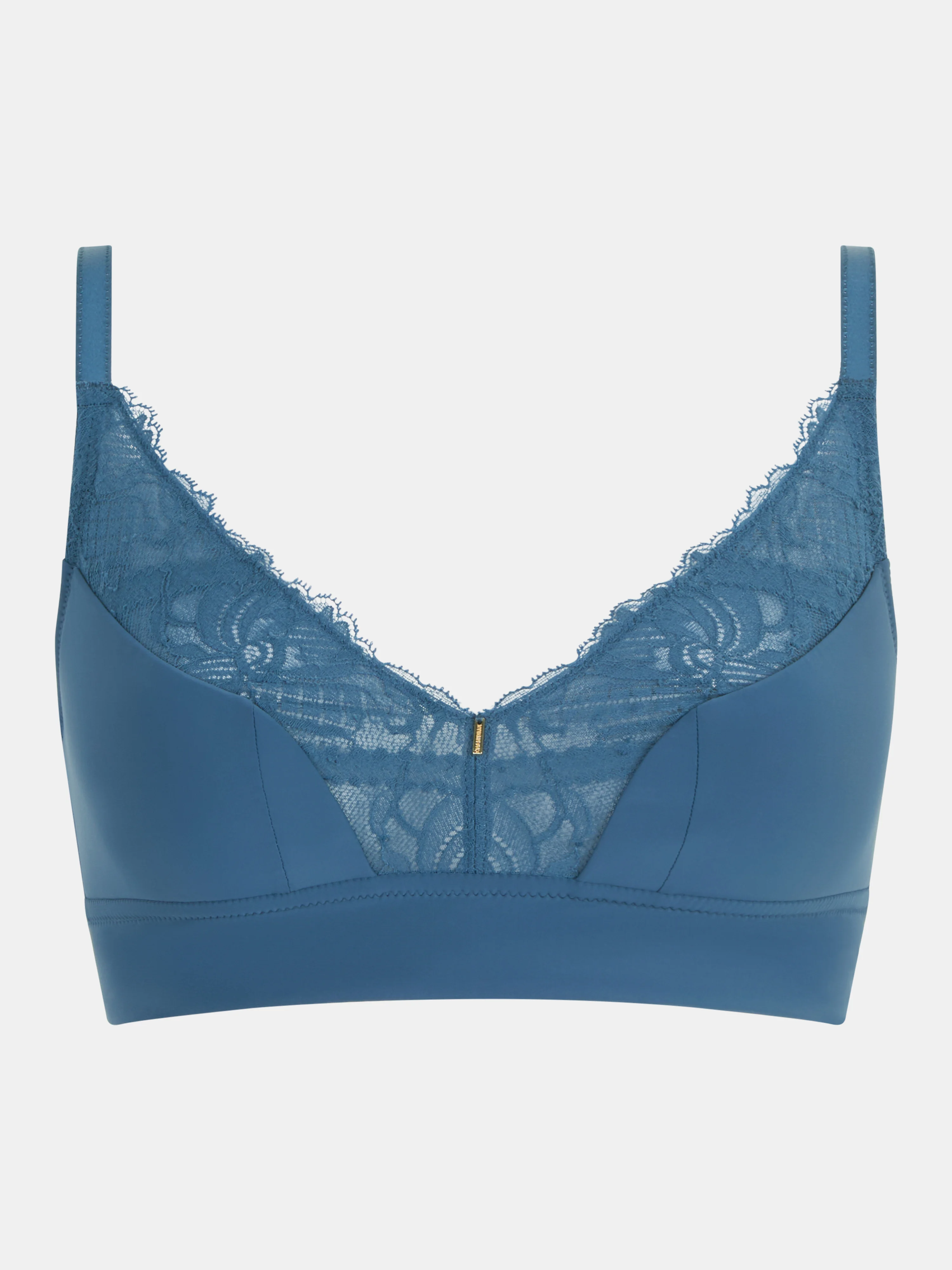 ORANGERIE DREAM - Soutien-gorge sans armature maintien avec dentelle de leavers | Bleu