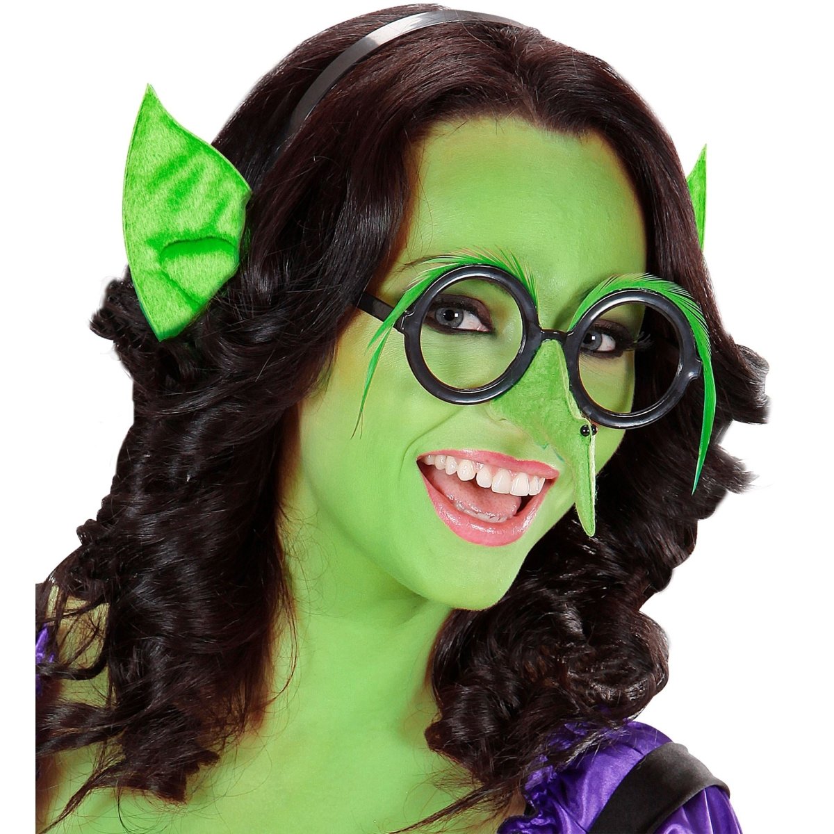 Halloween Haarband Groen Oren