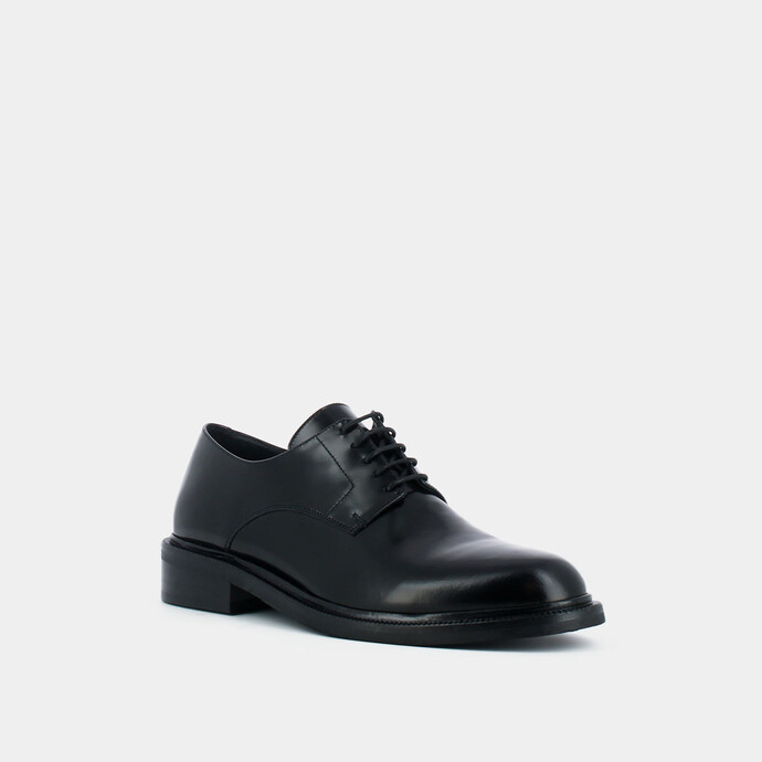 Derbies en cuir  noir