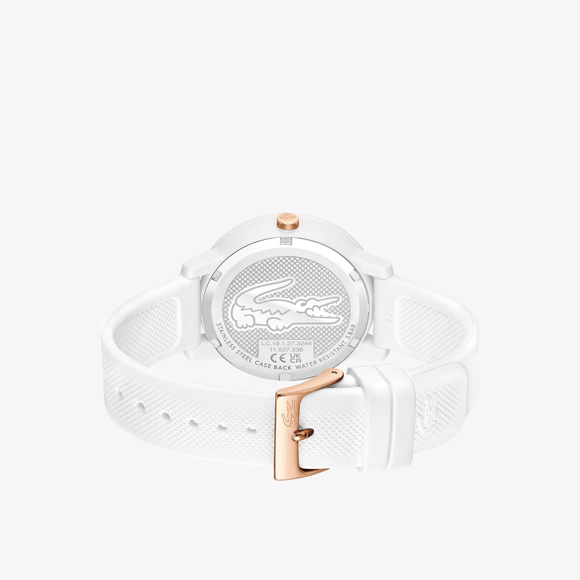 Montre multifonction Lacoste.12.12 silicone Montres - Blanc - Lacoste - Femme