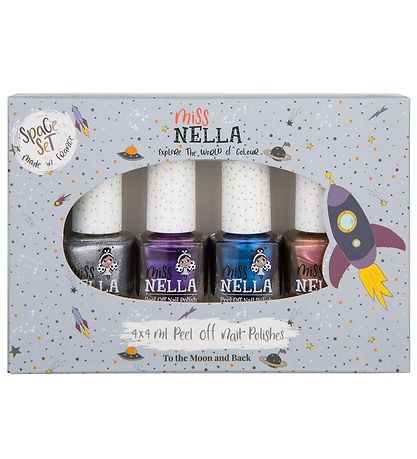 Miss Nella Nagellack - 4er-Pack - Space Set