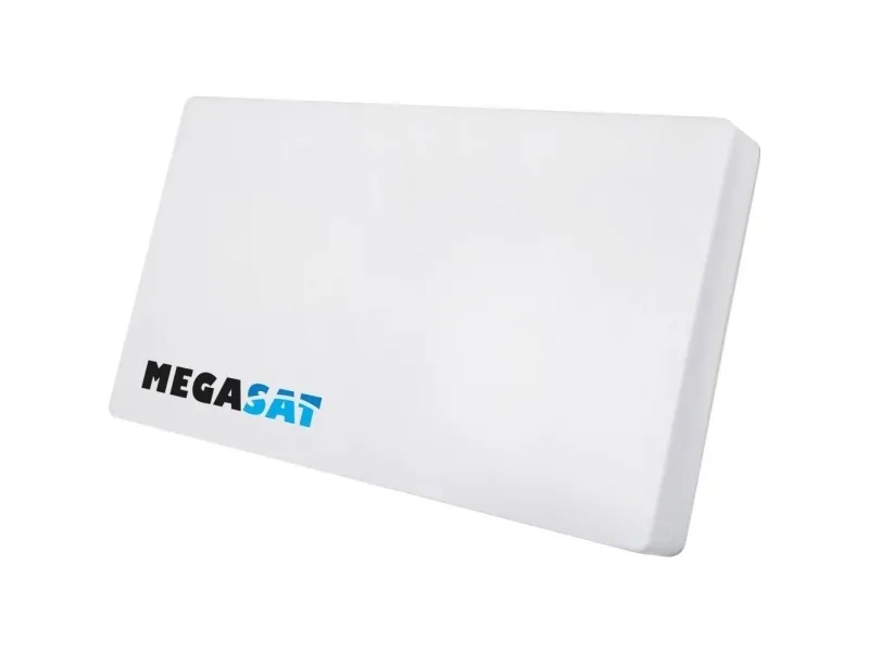 Megasat D2, 10,7 - 12,75 GHz, 1100 - 2150 MHz, 950 - 1950 MHz, 33 dBi, Horisontal/vertikal polarisering, Hvid