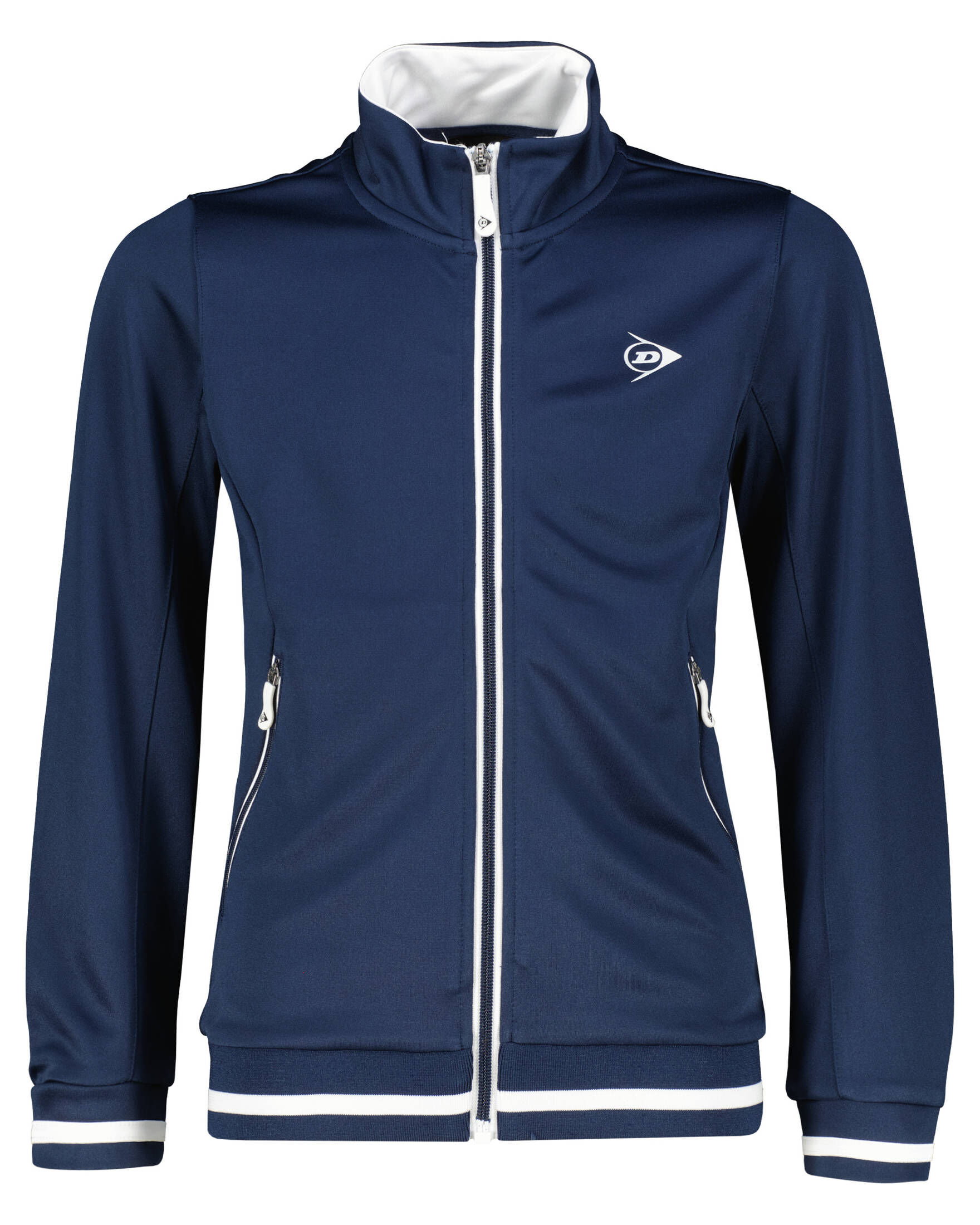 Dunlop| Mädchen Tennisjacke CLUB LINE GIRLS KNITTED JACKET