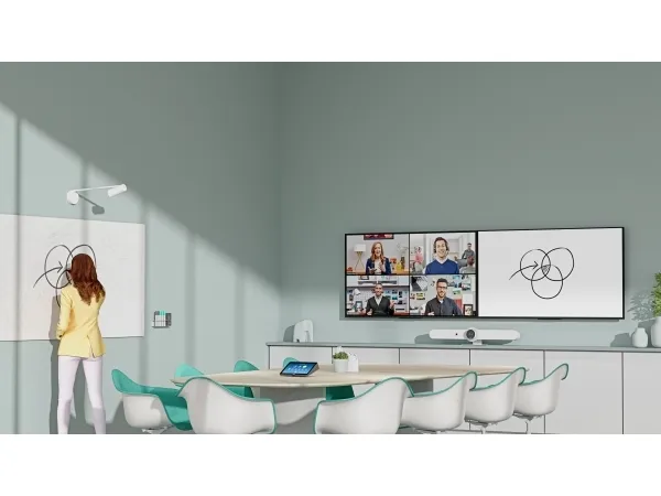 Logitech Scribe - Whiteboard-optagelseskamera - farve - 1080p
