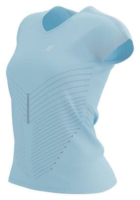 Maillot Manches Courtes Femme Performance SS Tshirt W Aqua Bleu