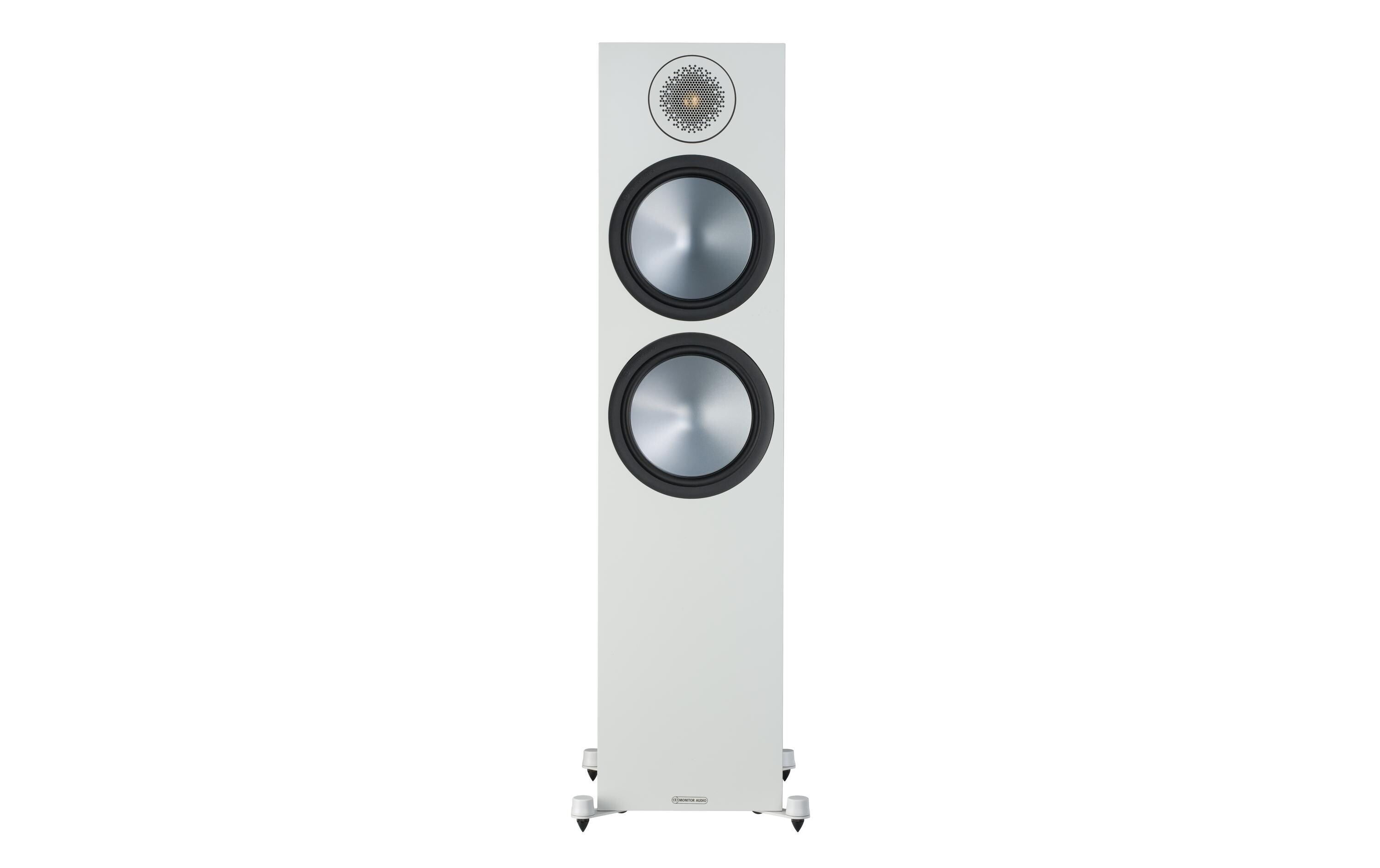Standlautsprecher Paar Bronze 500 Weiss<br>Bronze-Serie – Made for you
