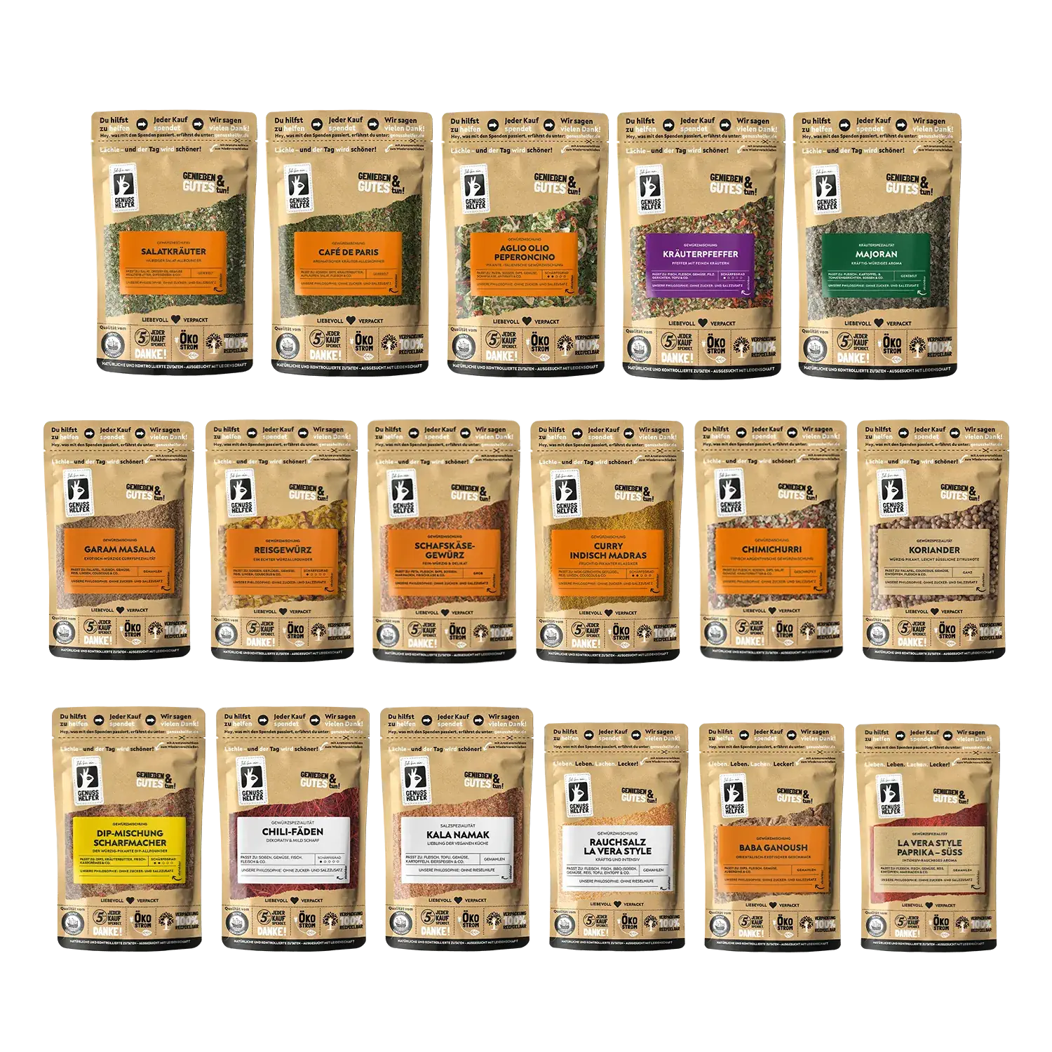 Genuss-Set - Veggie-Box Deluxe, 18 Tlg.
