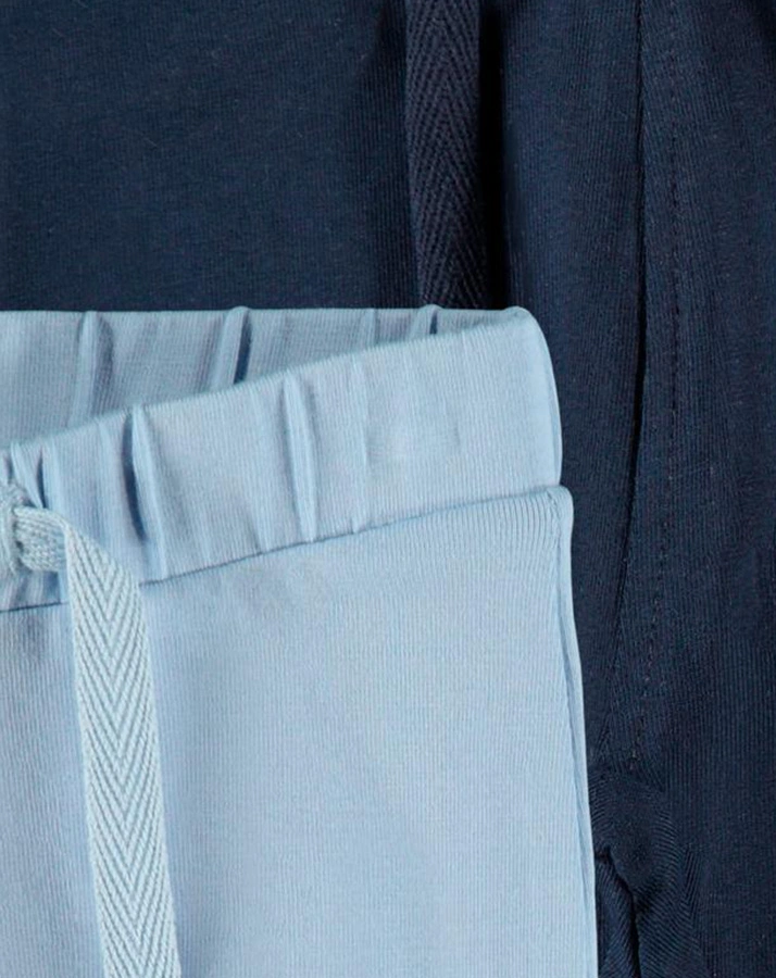Schlupfhose NBMFRODO 2er-Pack in cashmere blue/navy