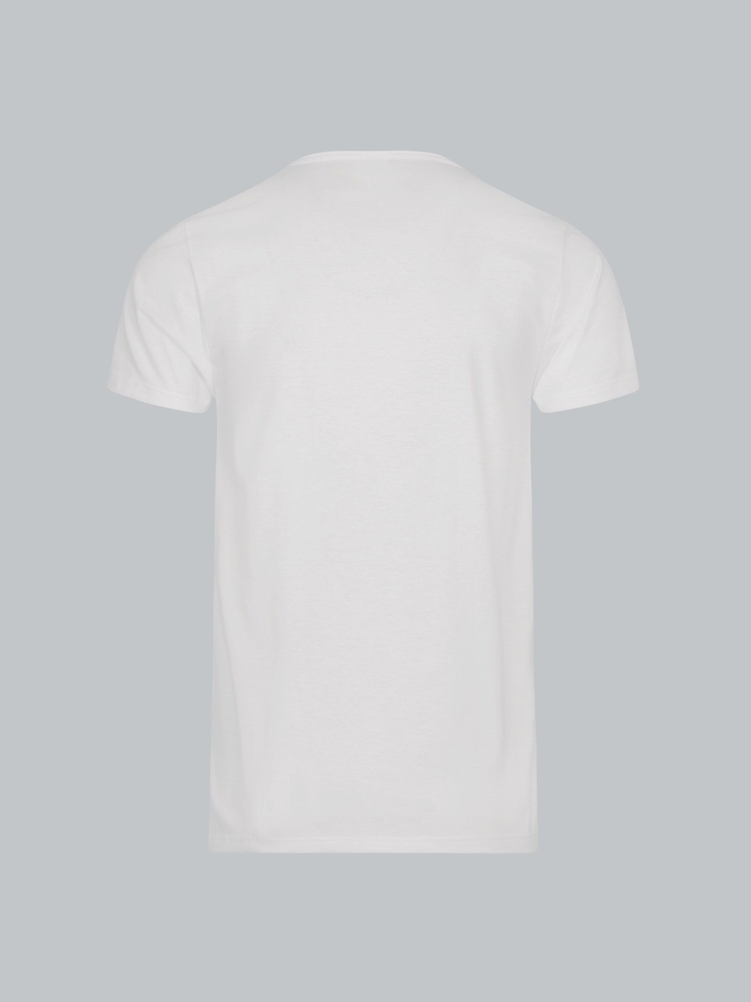 V-Shirt Slim Fit Weiss
