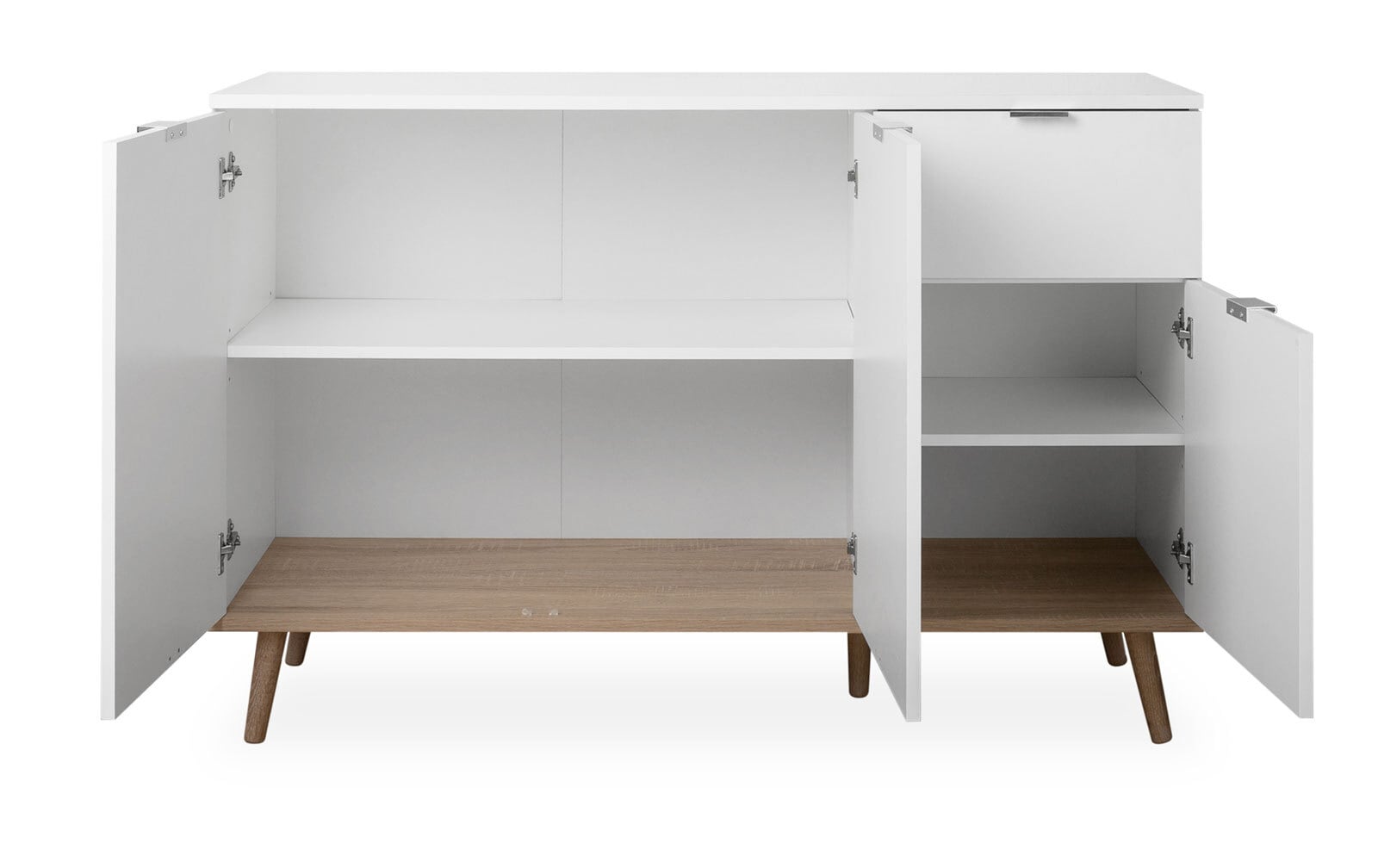 Kommode GÖTEBORG 120 x 85 cm weiß