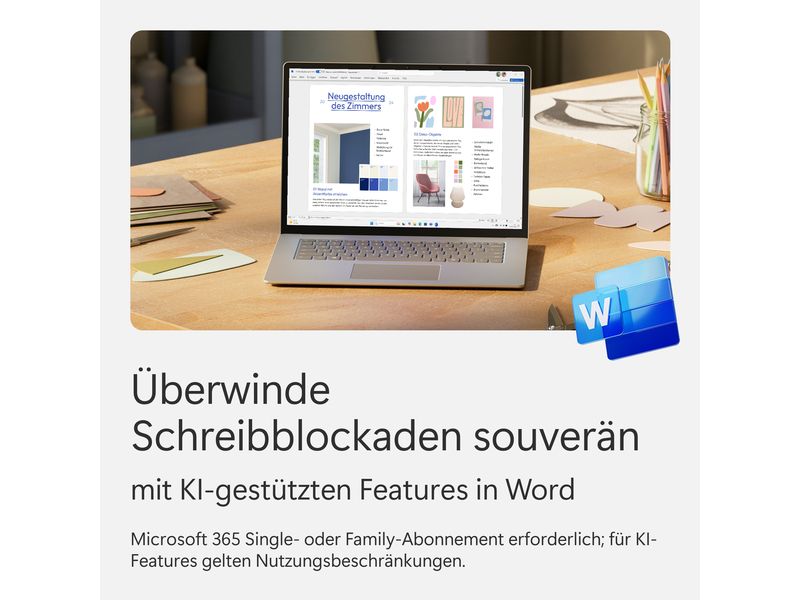 Microsoft 365 Family Box, 6 User, Deutsch Ein praktisches Abonnement für bis zu 6 Personen in Ihrer Familie