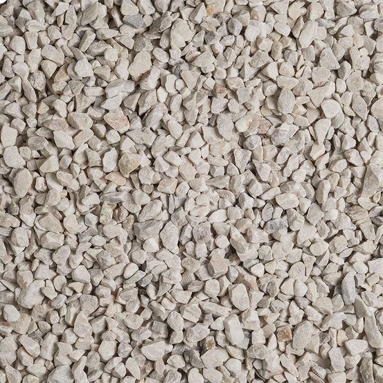 Gravillon blanc carrare 8/12 - 10kg