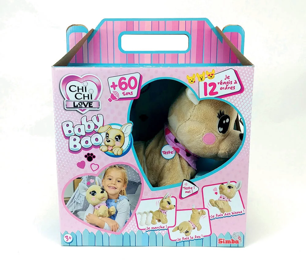 CHI CHI LOVE - PELUCHE  BABY BOO INTERACTIF