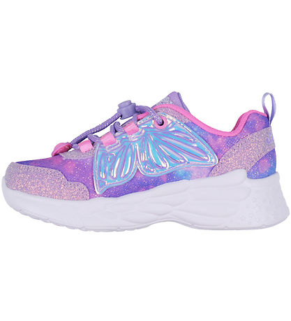 Skechers Schuhe m. Lichter - Wing Brites - Lavender/Pink