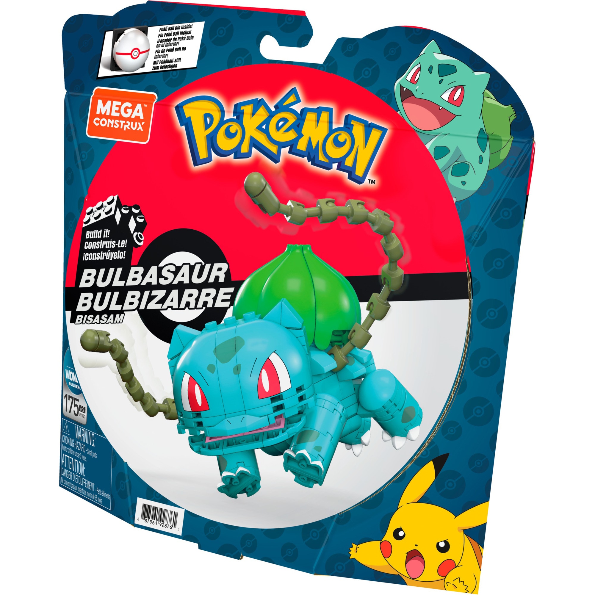 Mattel Konstruktionsspielzeug Pokémon Bisasam