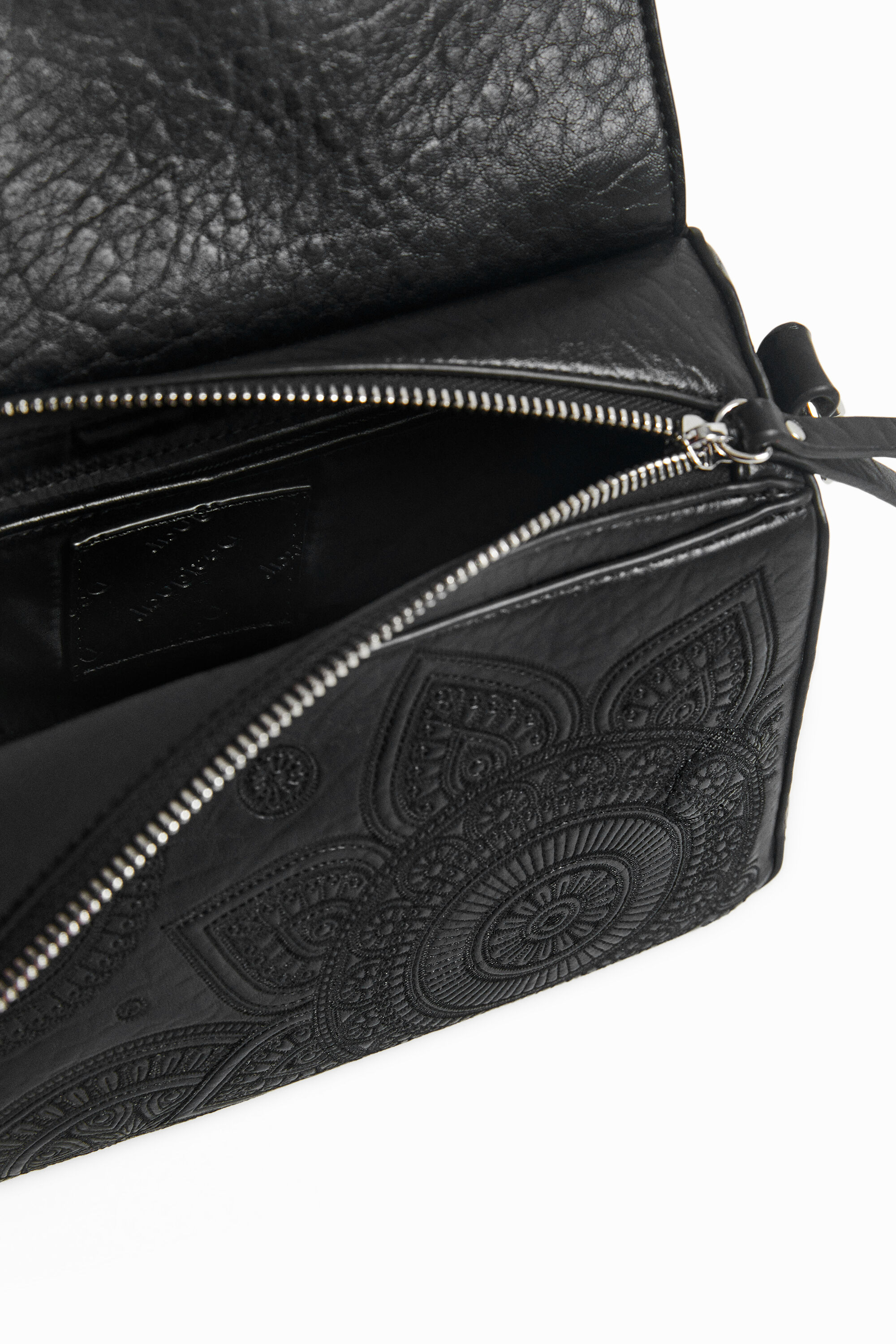 Sac à main rabat asymétrique