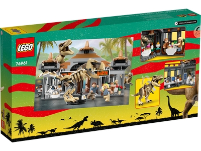 LEGO Bezoekerscentrum: T. rex & raptor aanval (76961)