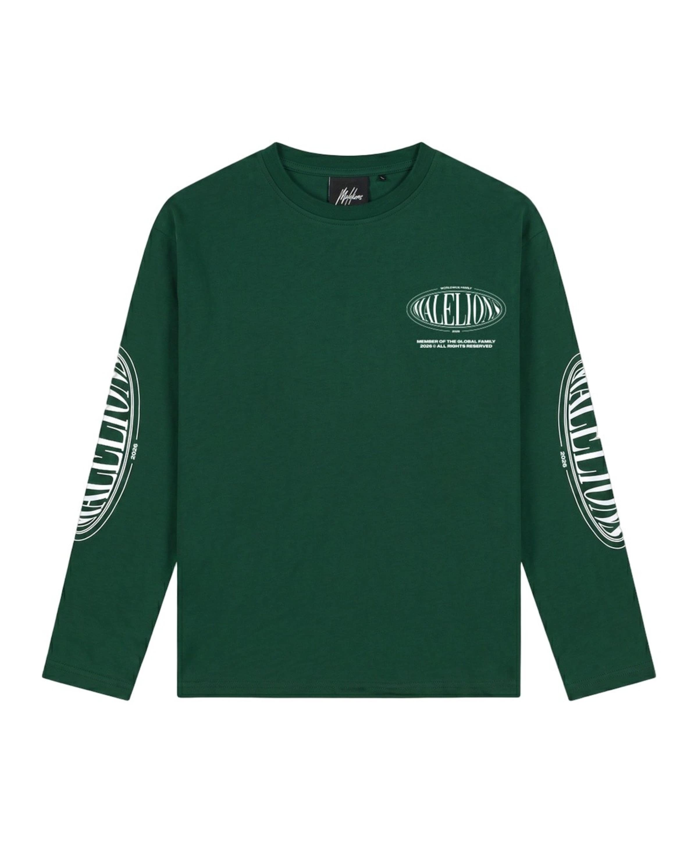 Malelions Jongens longsleeve groen